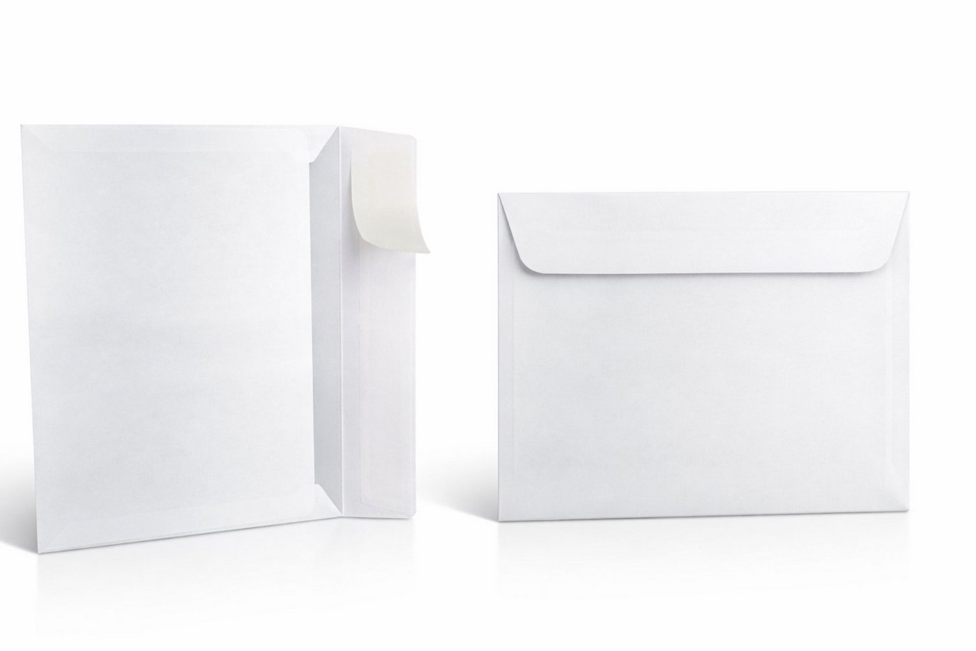 Weit & Breit Handelsgesellschaft mbH Briefumschlag Briefumschläge C6, Großpackung 500 Stück, Abziehstreifen, Selbstklebend, ohne Fenster Bild 2
