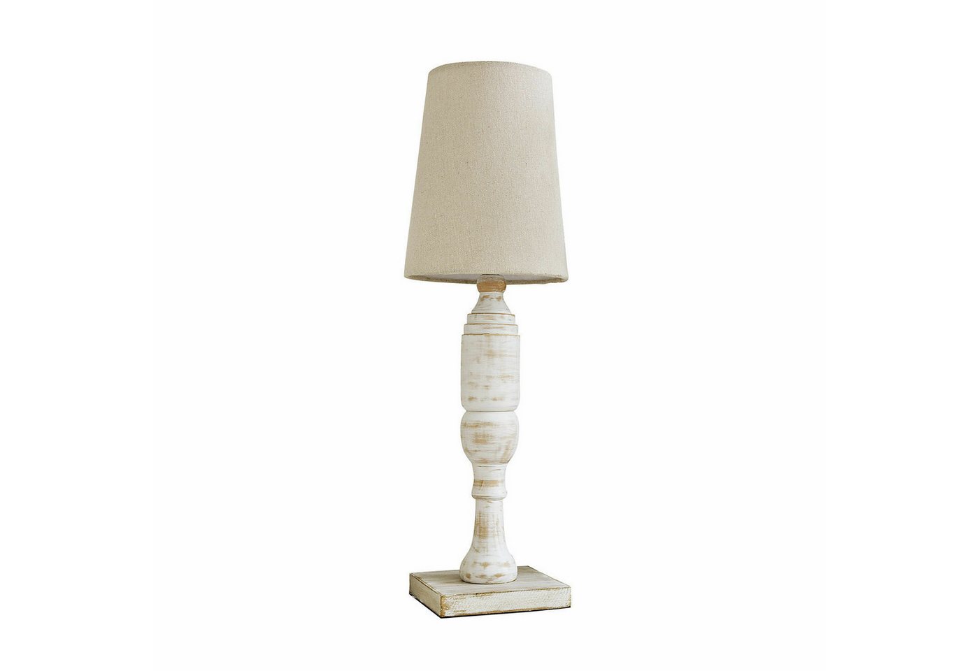 Mirabeau Tischleuchte Tischlampe Yernisto antikweiß Bild 3