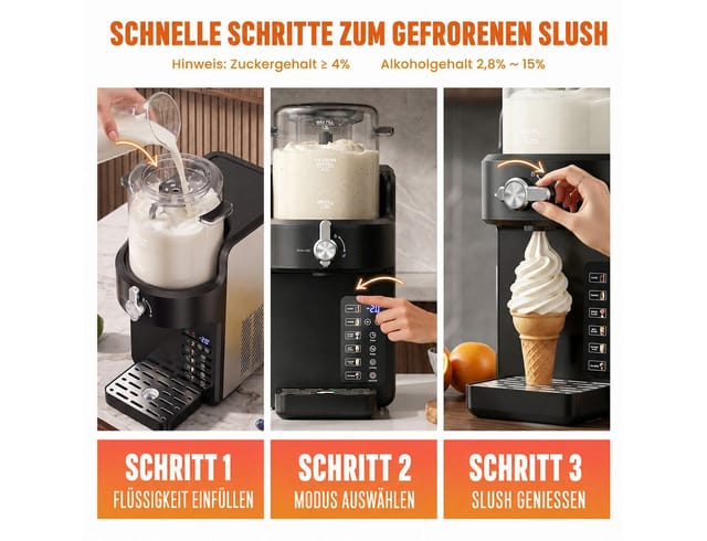 Azmsary Slush Maker Slush & Eismaschine