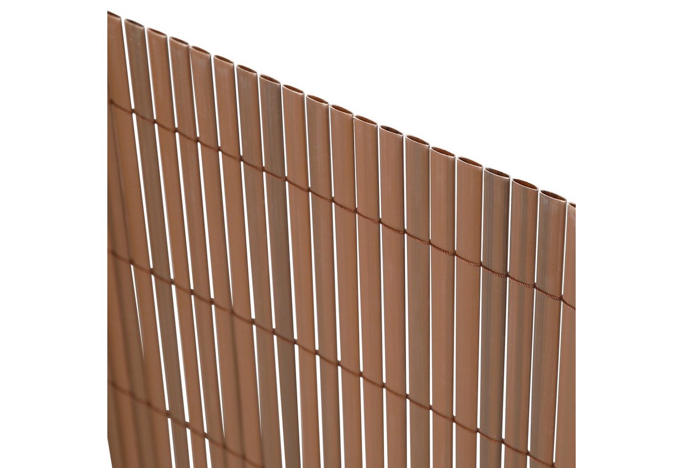 Ribelli Balkonsichtschutz Zaunsichtschutz PVC ca. 0,8 x 4m braun Bild 4