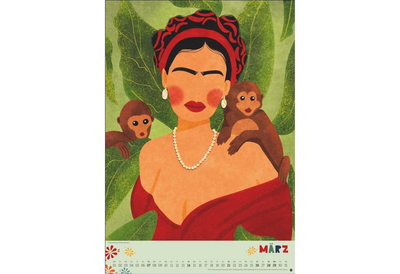 HEYE Wandkalender Frida Posterkalender 2027 Bild 2