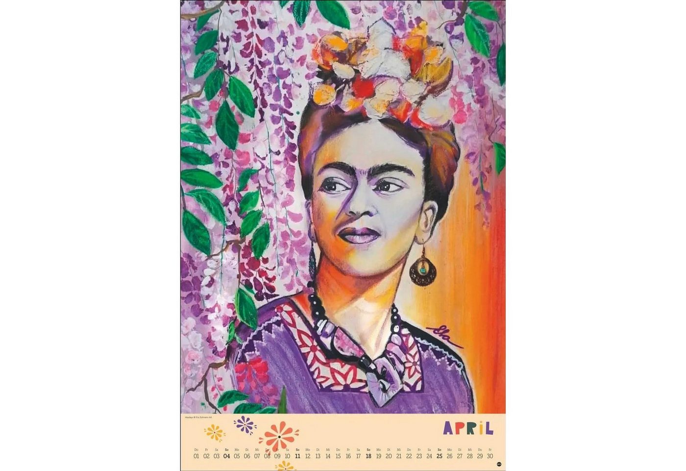 HEYE Wandkalender Frida Posterkalender 2027 Bild 4