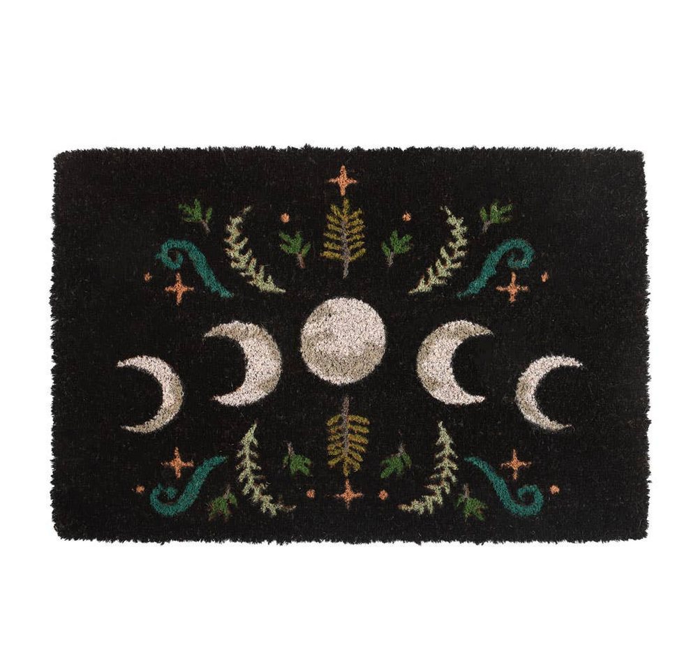 Something Different Fußmatte Black Dark Forest Moon Phase Fußmatte 60 x 40 Bild 2