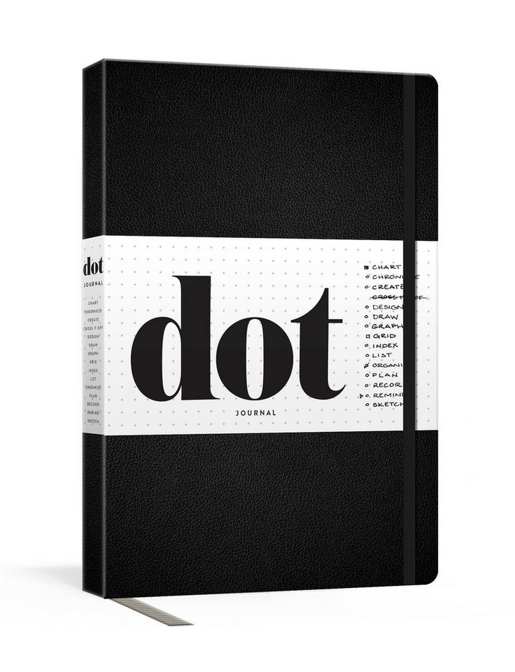 Notizbuch Dot Journal (Black)