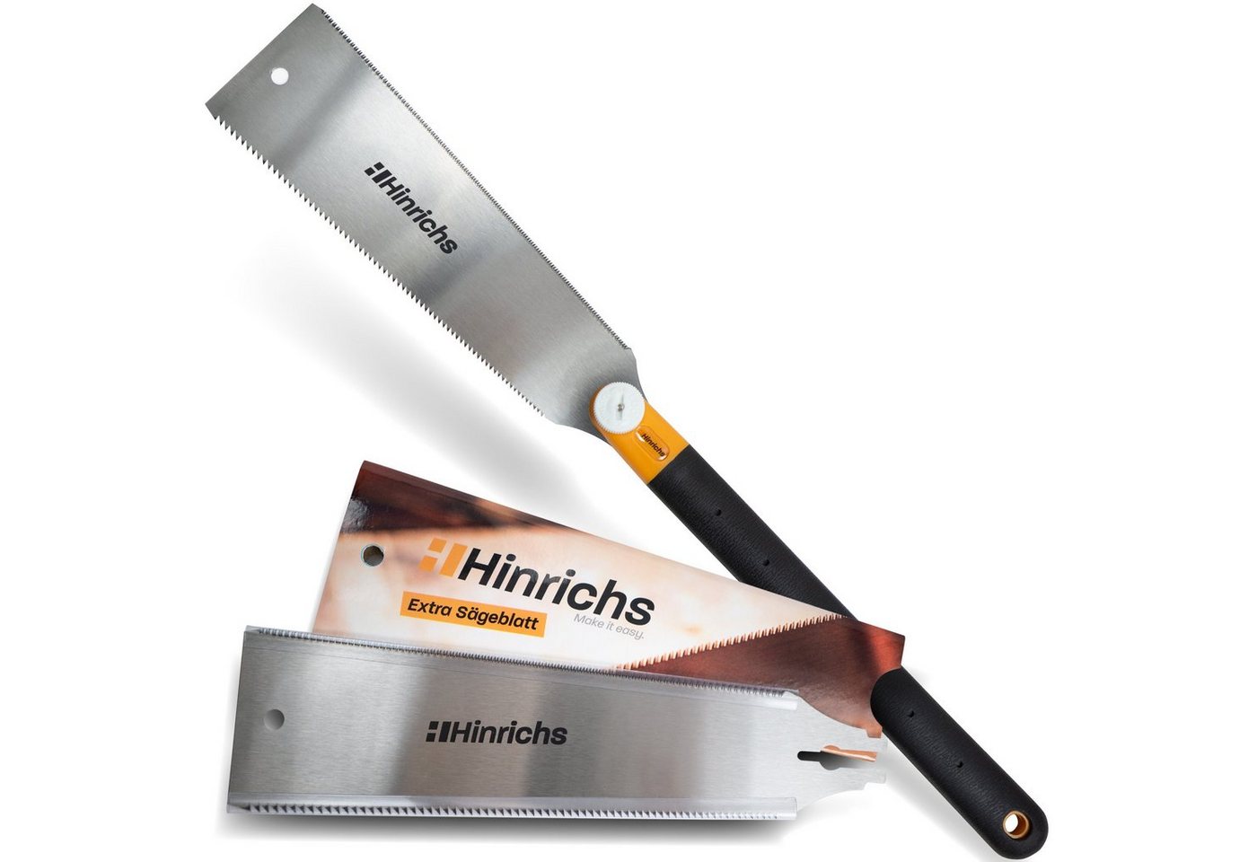 Hinrichs Japansäge Hinrichs Japansäge zweiseitig (wp), Zugsäge 25 cm - Zweiseitig
