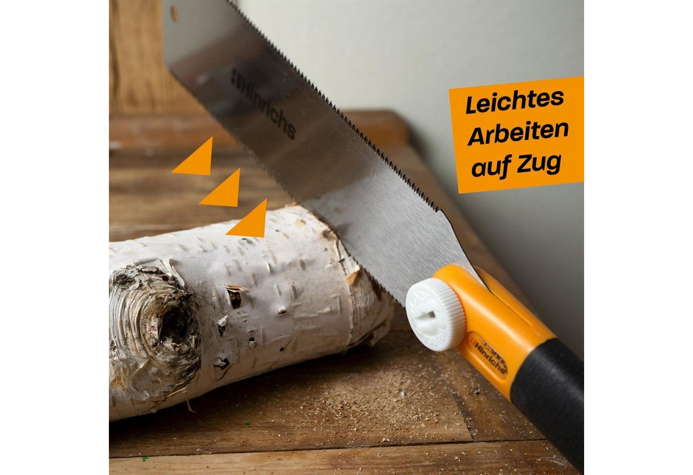 Hinrichs Japansäge Hinrichs Japansäge zweiseitig (wp), Zugsäge 25 cm - Zweiseitig Bild 5