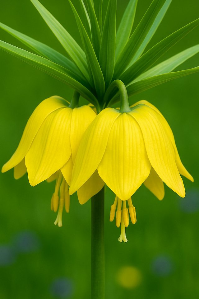 Exotenherz Blumenzwiebeln Exotenherz Blumenzwiebeln - Kaiserkrone Fritillaria 'Lutea' (5 Stück), (5-St) Bild 2