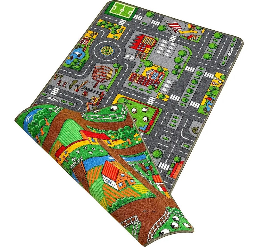 Meubinex N.V Teppich Wende-Spielteppich 100 x 190 cm