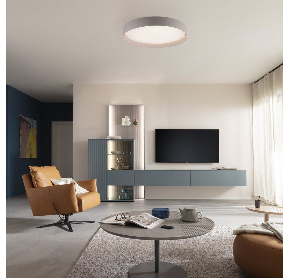 SCHÖNER WOHNEN-Kollektion LED Deckenleuchte LED Deckenlampe Tavoli, Switchmo Dimmer, 1x LED Board 34W, warmweiß - kaltweiß, dimmbar 3-Stufen, warmweiß, Nachtlicht Bild 5
