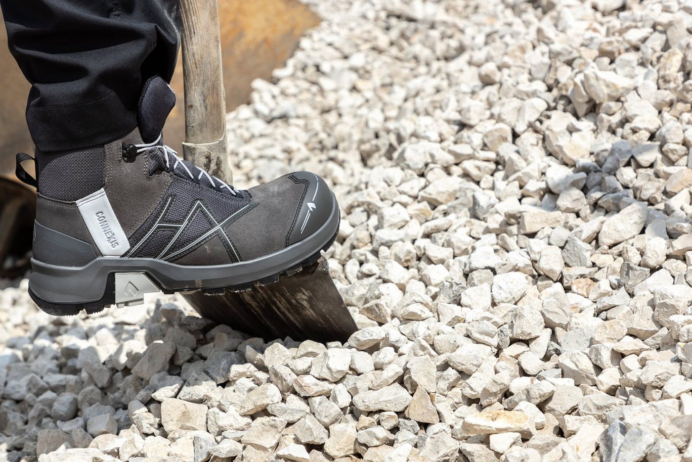 haix Haix CONNEXIS Safety+ GTX mid grau/silber Arbeitsschuh