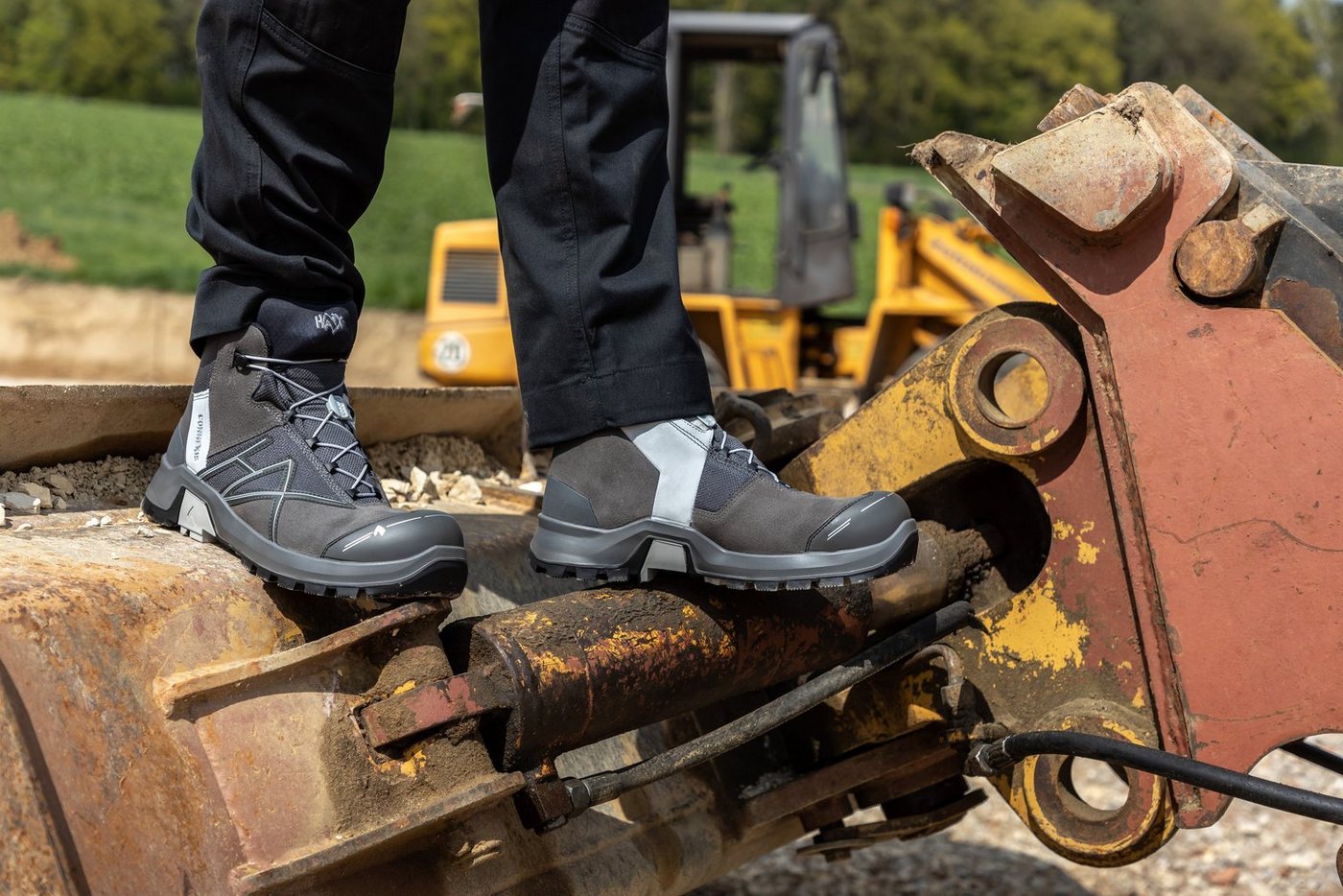 haix Haix CONNEXIS Safety+ GTX mid grau/silber Arbeitsschuh Bild 3