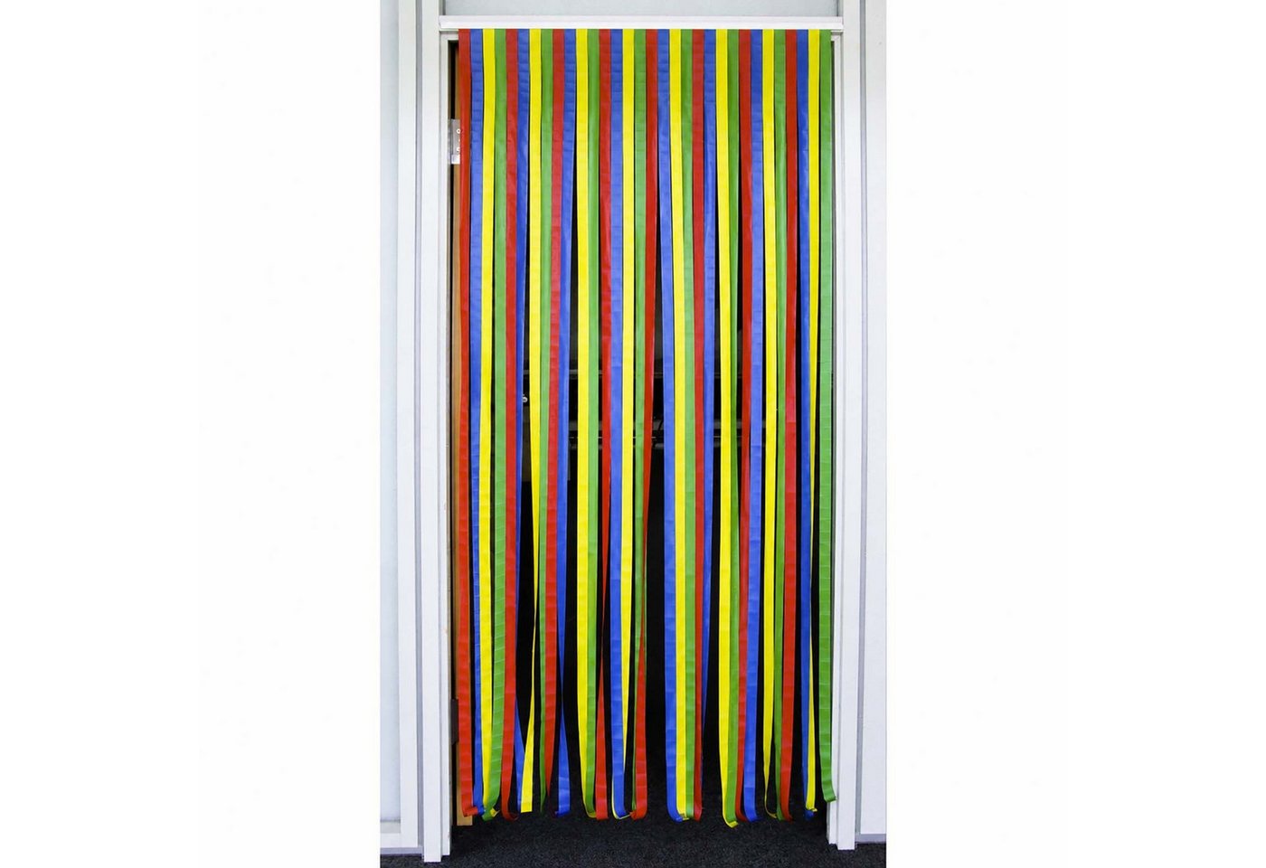 BURI Fliegengitter-Gewebe 2x Tür Streifenvorhang Insektenschutz 90x200cm Sichtschutz Kunststoff Bild 4