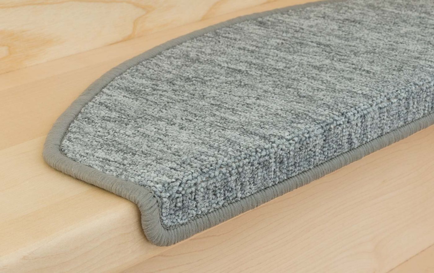 Metzker® Stufenmatte Stufenmatten Rambo New Halbrund Einzeln und SparSet´s, halbrund, Höhe: 5 mm, 18 Stück im Set - Grau Bild 4