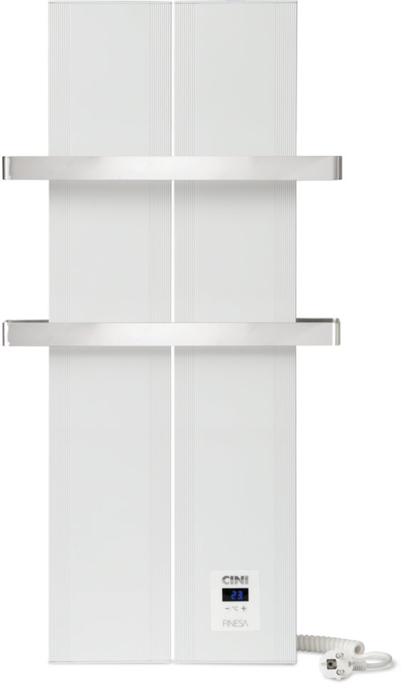 Finesa Elektrischer Badheizkörper mit smartem Thermostat, Wärmeabgabe 400-1200W, 5 Jahre GARANTIE Bild 4