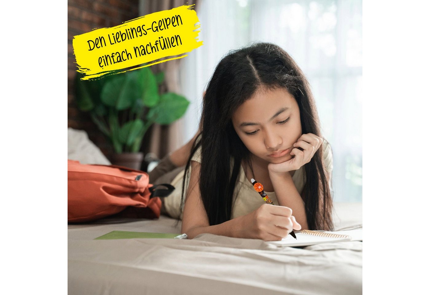 Online Pen Kugelschreiber Gelschreiber magiXX Fun Kiss - Schreibspaß mit Kussmund-Design Bild 2