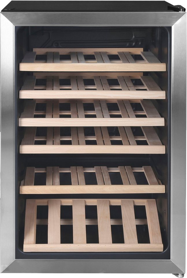 Hanseatic Weinkühlschrank HWC45FCBH, für 45 Standardflaschen á 0,75l,inkl. 3 Jahre Herstellergarantie