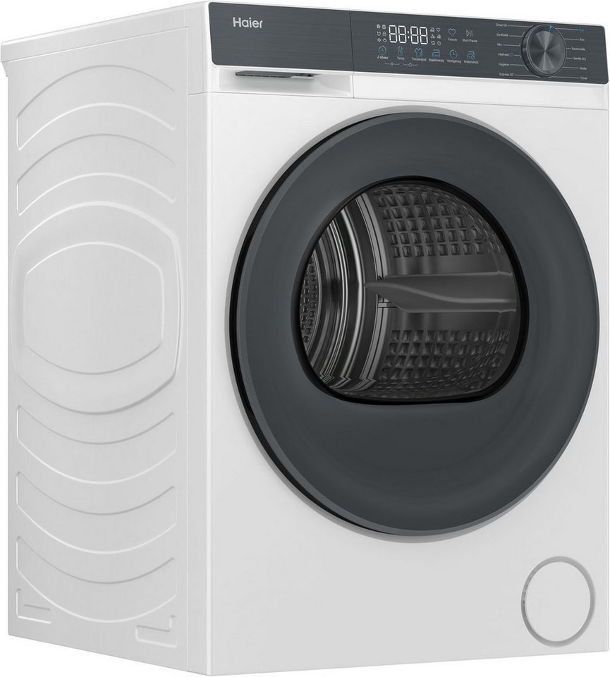 Haier Wärmepumpentrockner G3 Serie HD80-C33637, Smart AI Automatikprogramm
