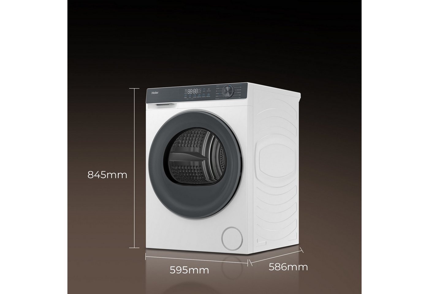 Haier Wärmepumpentrockner G3 Serie HD80-C33637, Smart AI Automatikprogramm Bild 2