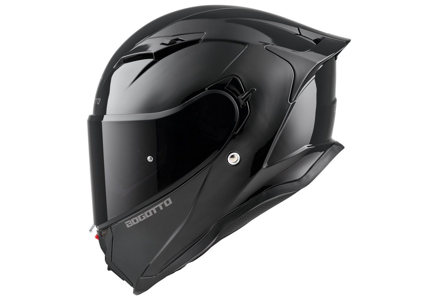 Bogotto Motorradhelm H153 Helm, Vorbereitet Für Pinlockscheibe,herausnehmbares Innenfutter,integr