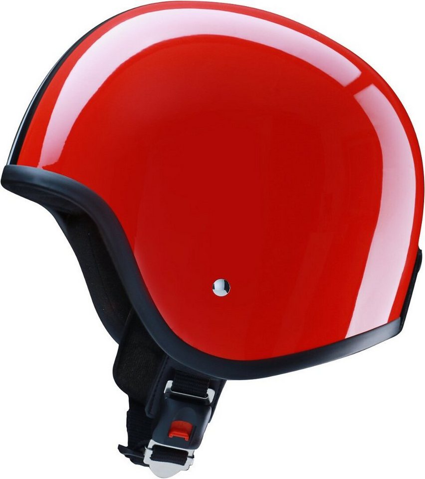 Redbike Motorradhelm RB-680 Replica DDR Jethelm, Ratschenverschluss