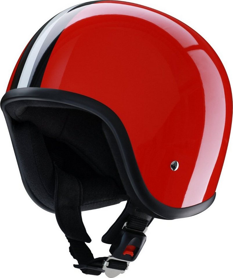Redbike Motorradhelm RB-680 Replica DDR Jethelm, Ratschenverschluss Bild 4