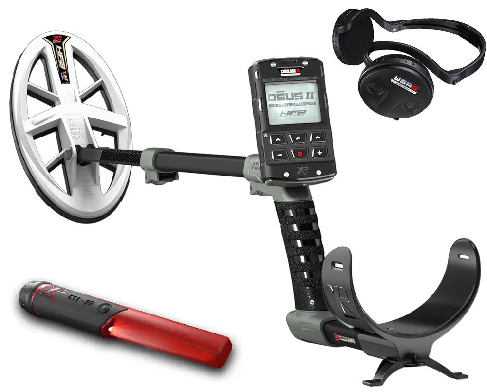 XP Metal Detectors Metalldetektor XP Deus 2 Gold HF2 RC WSA ST Golddetektor mit MI-6 Pinpointer Bild 5