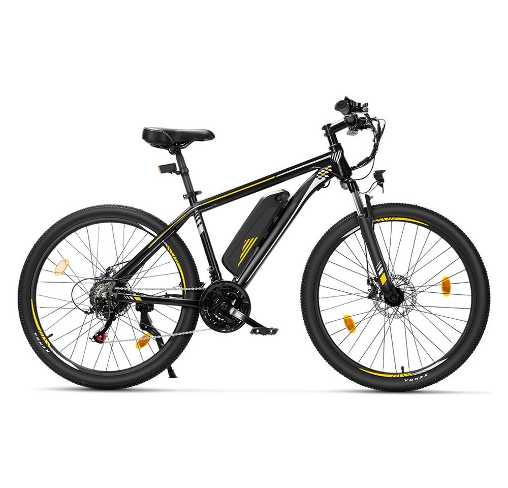 Touroll E-Bike U1 Trekkingrad mit 250-W-Motor, 468 Wh Akku, 21 Gang Shimano, Heckmotor, 468 Wh, 65 km Reichweite, 21‑Gang Shimano, Scheibenbremsen Bild 5