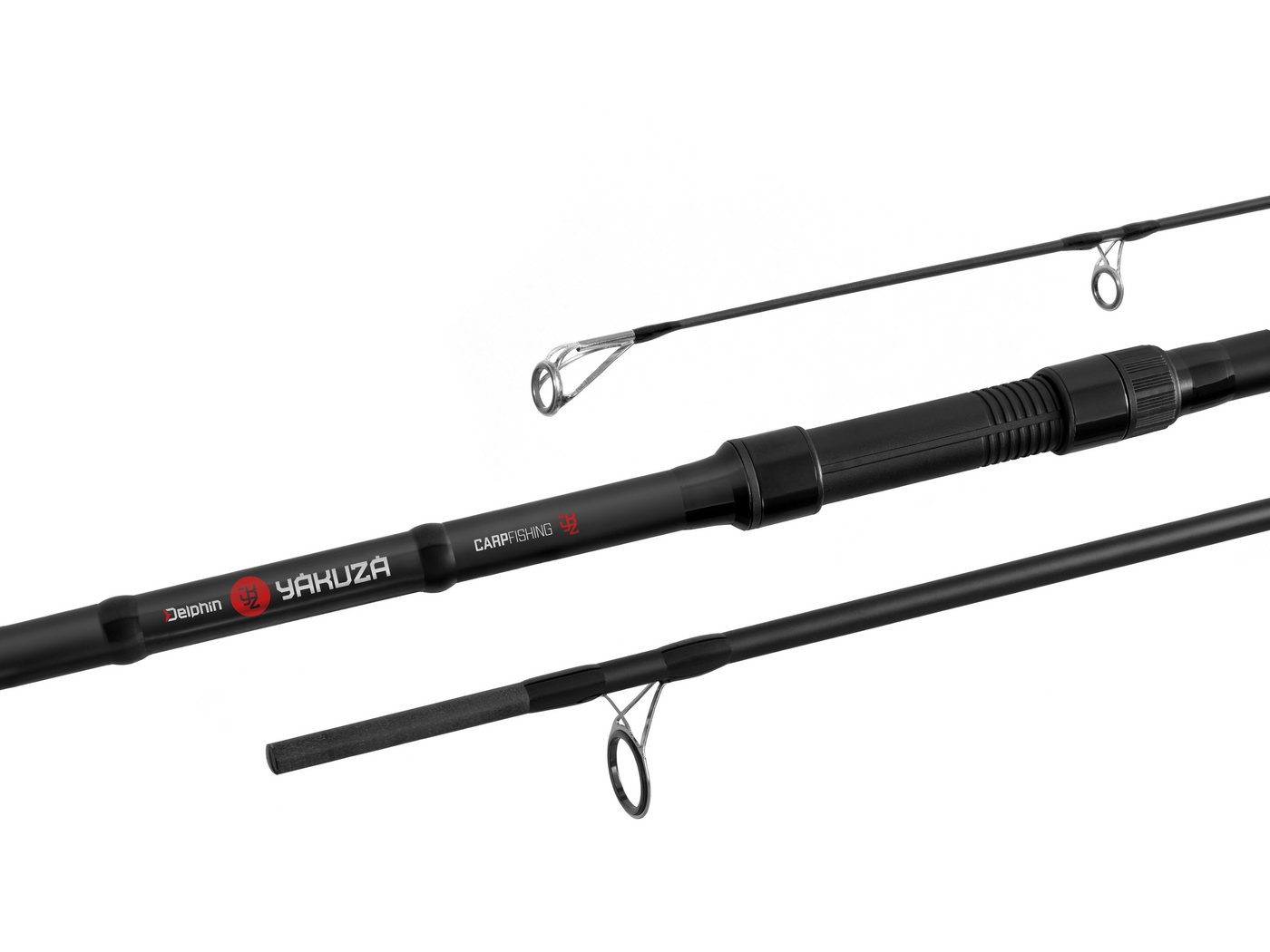 Delphin.sk Karpfenrute Karpfen Feeder Set YAKUZA - Rute 360cm + Rolle + viel Zubehör, (19-tlg), 19 teilies Angelset für Karpfen Bild 3