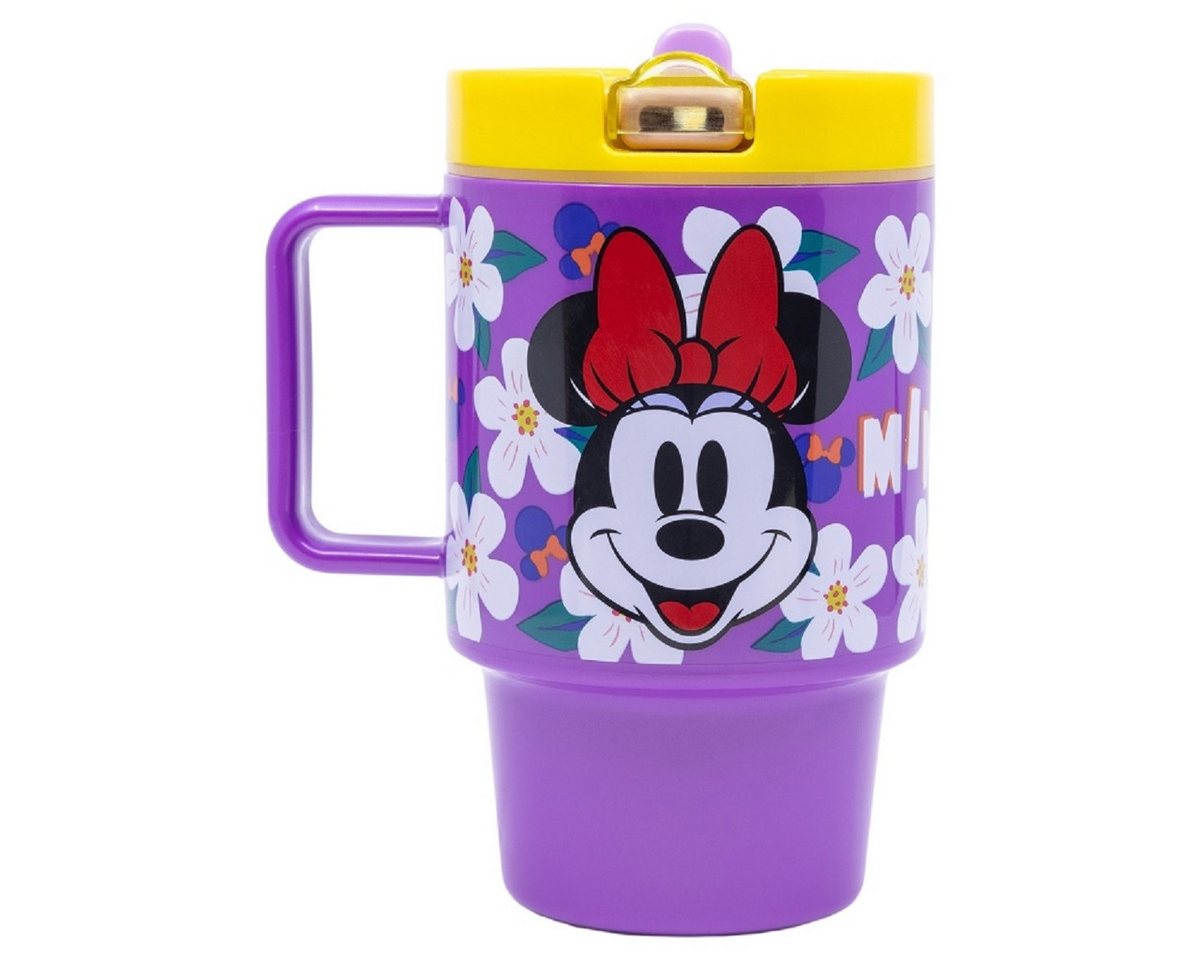 Storline Trinkflasche Disney Minnie Mouse Kunststoffbecher 530 ml mit Schraubdeckel Bild 3
