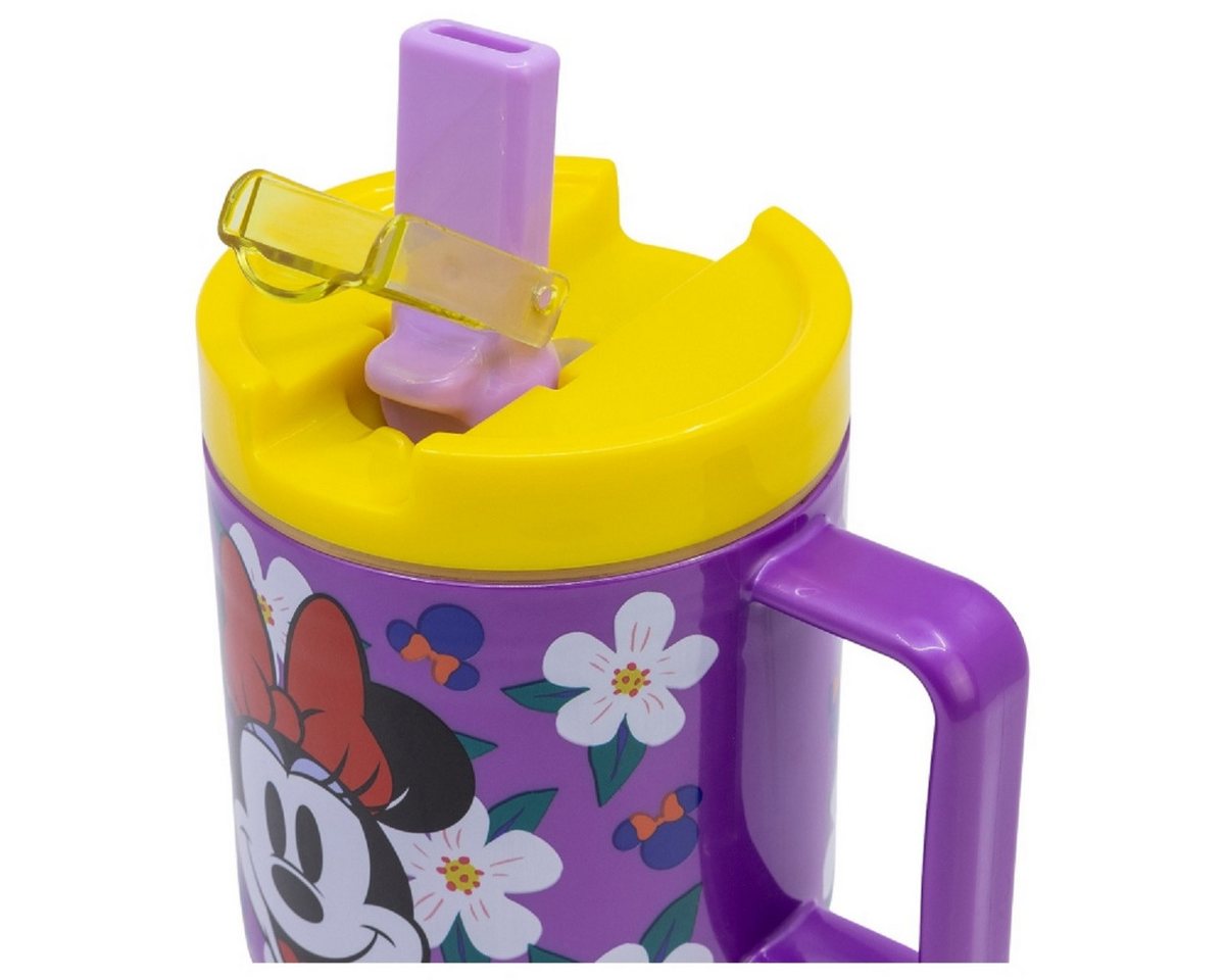 Storline Trinkflasche Disney Minnie Mouse Kunststoffbecher 530 ml mit Schraubdeckel Bild 4