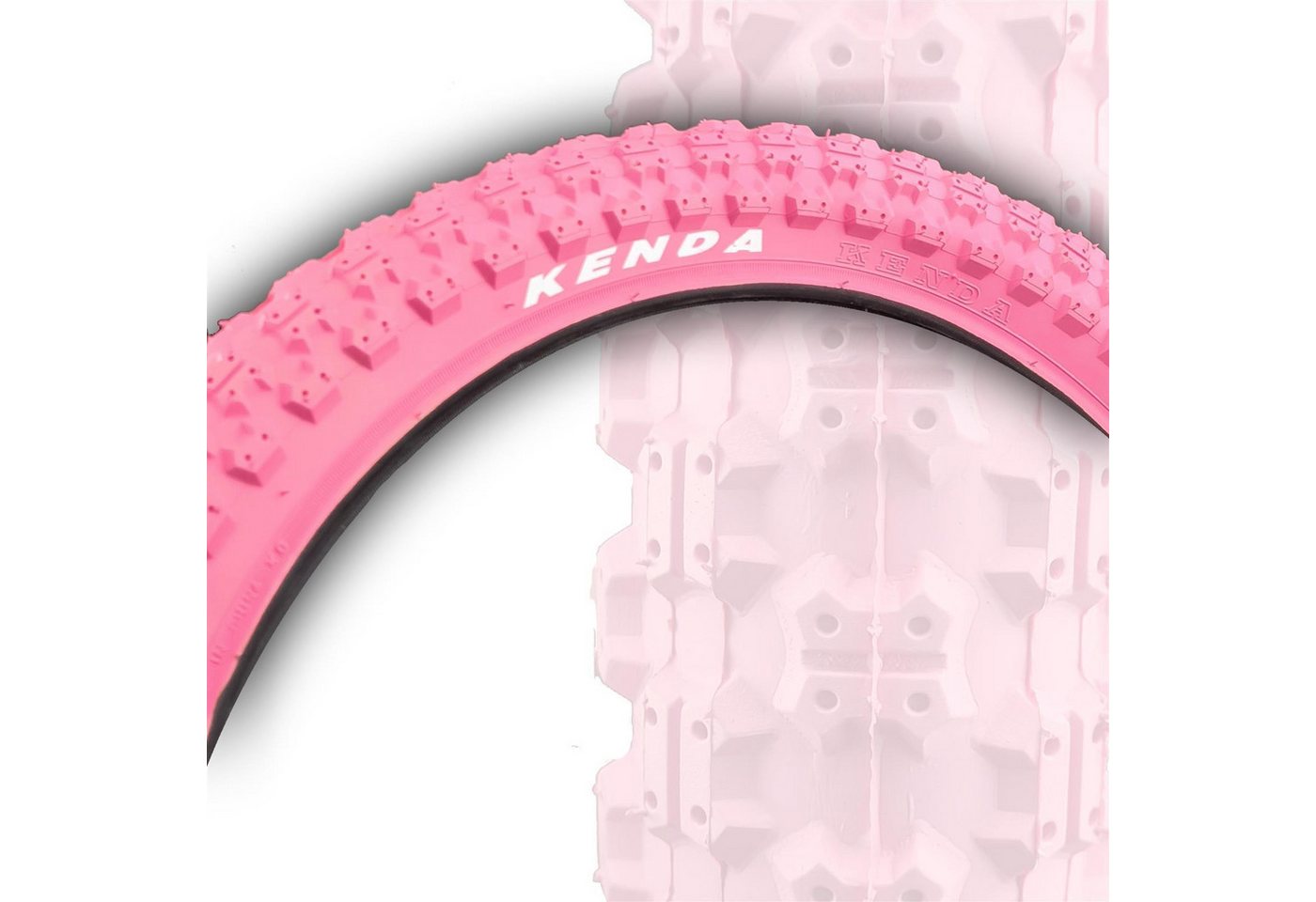 maxxi4you Fahrradreifen 2 x Kenda K-50 BMX 20 x 2,125 (57-406) Pink inkl. Reifenheber Bild 2