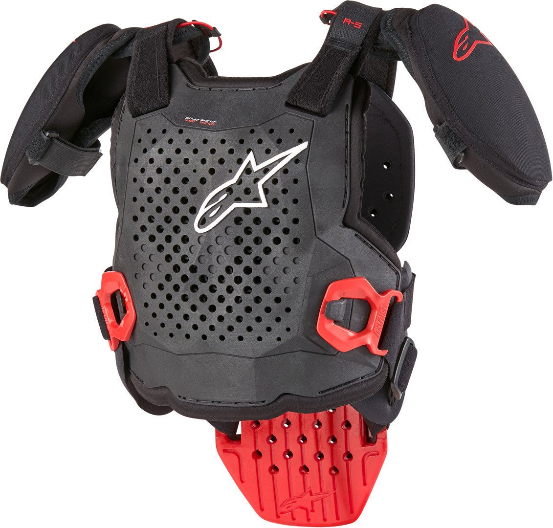 Alpinestars Motorradhandschuhe A-5 S V2 Jugend Brustpanzer belüftet protektoren