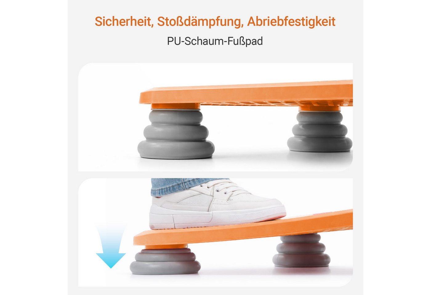 Youyijia Kindertrampolin Trampolin für Kinder – Mini Trampolin mit Rutschfester Oberfläche Bild 4