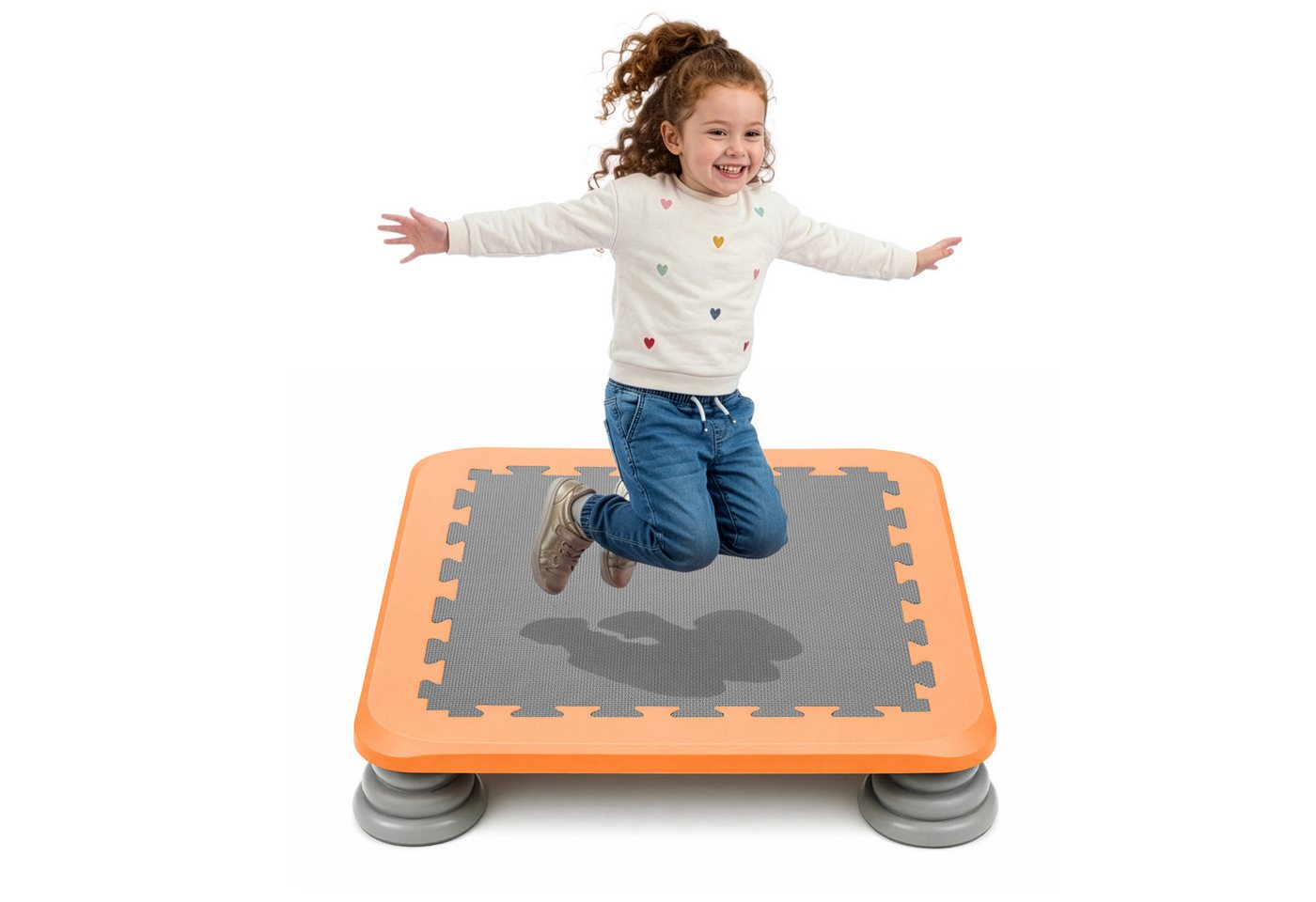Youyijia Kindertrampolin Trampolin für Kinder – Mini Trampolin mit Rutschfester Oberfläche Bild 5