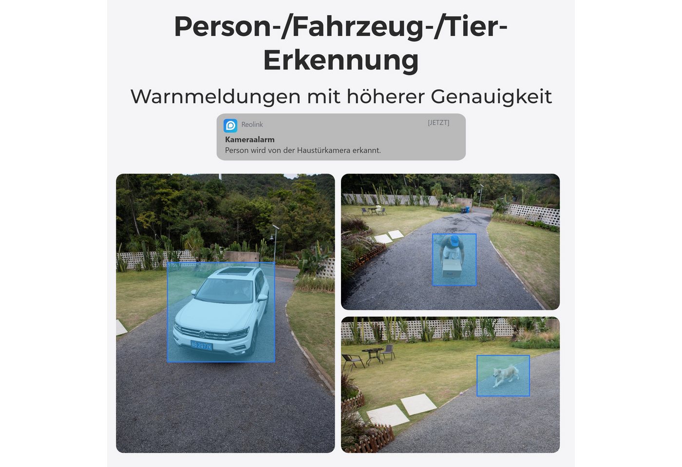 Reolink Überwachungskamera 4K WLAN Argus 3 Ultra mit Solarpanel (Innenbereich, Außenbereich, 8MP Farbnachtsicht,5/2,4 GHz Wifi,Intelligente Erkennung,2-Wege-Audio) Bild 2