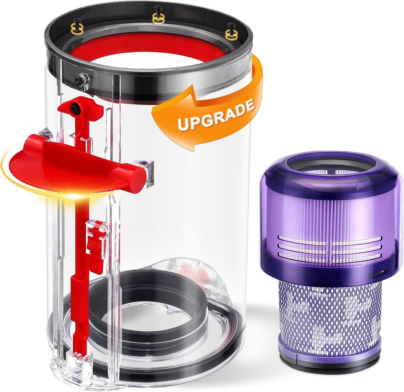 FELIXLEO HEPA-Filter Staubbehälter Dyson V11 V15 mit HEPA Filter 970050 965443 Bild 2