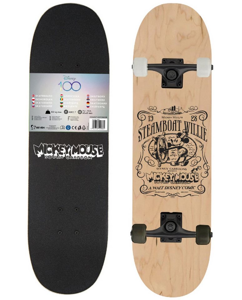 Disney Skateboard Skateboard Perfekt für Gehwege & Parks 79x20x12 cm Bild 5