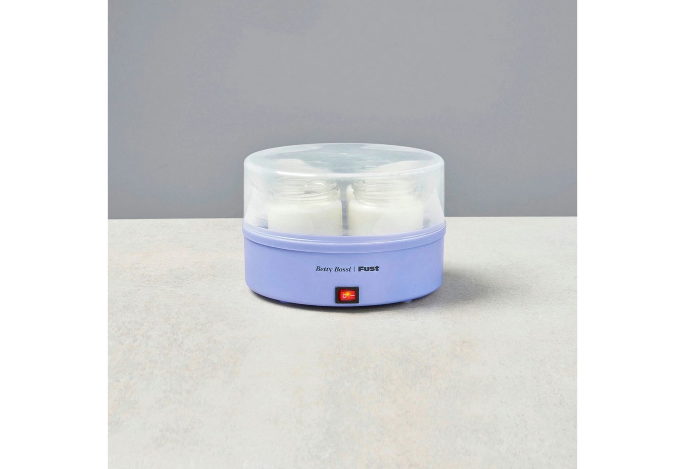 Betty Bossi Joghurtbereiter Mini-Jogurtino 4 Portionen mit Gläser + Deckel Bild 2