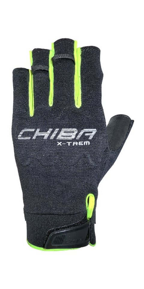 Chiba Kletterhandschuhe Via Ferrata X-Trem (Quickpull-Ausziehhilfe, aus Nappa-Leder)
