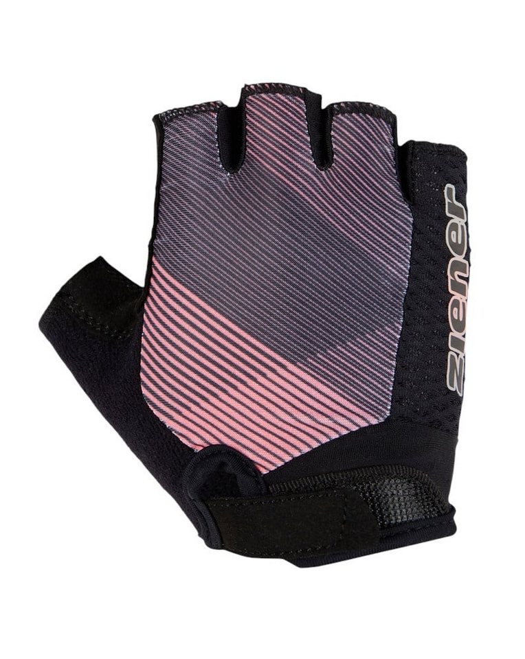 Ziener Fahrradhandschuhe Chadi-Z (Gel Polsterung, Ausziehhilfe) schwarz/rosa Mädchen Bild 3