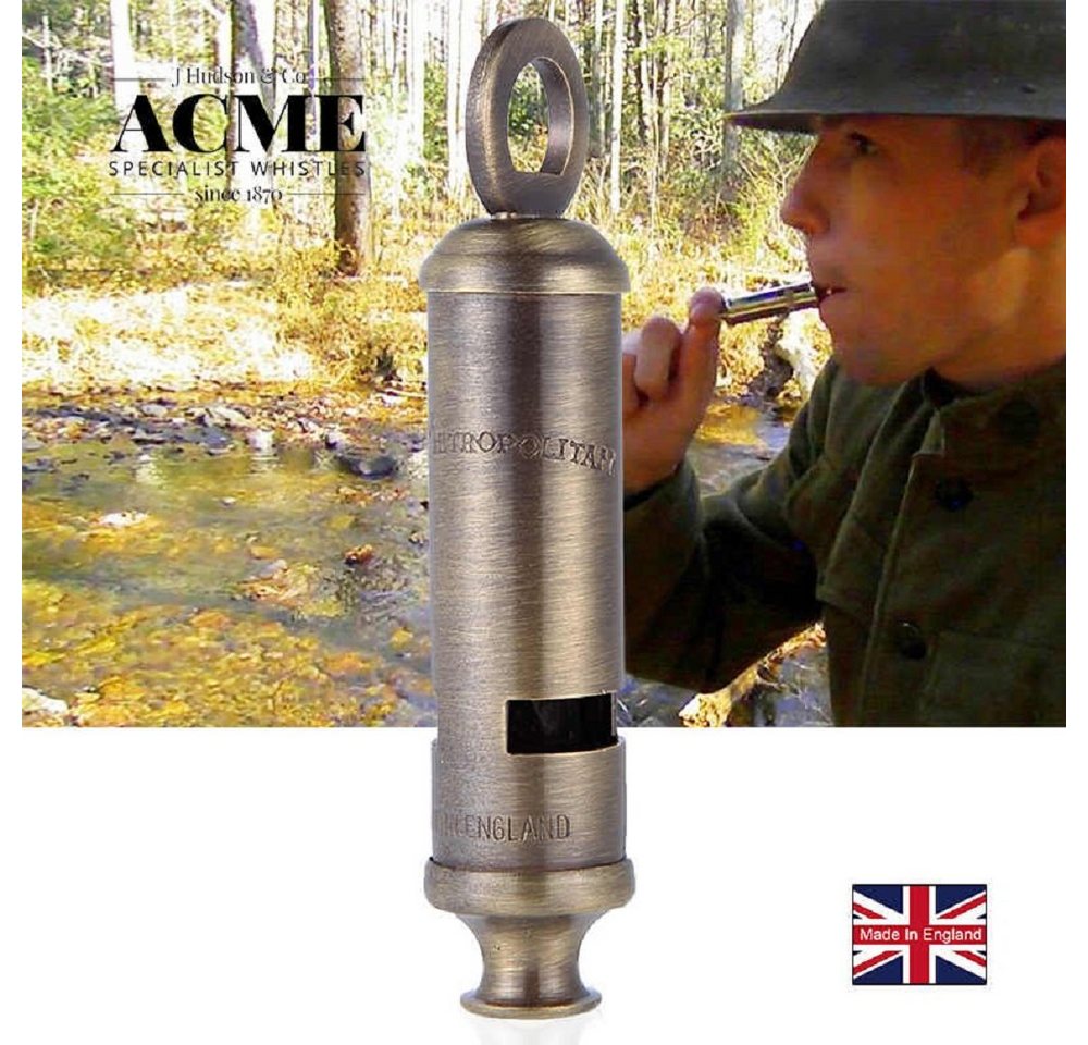 ACME Specialist Whistles Signalpfeife ACME Metropolitan Signalpfeife – laut & zuverlässig für Signale Bild 4