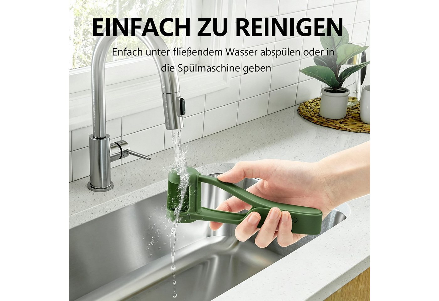 wohnTRAUM24 Gemüseschneider Traubenschneider für Kleinkinder, Trauben Schneider Küchengadget, Viertelschneider für Gemüse, Obst, Salat und Kuchendekoration Bild 3