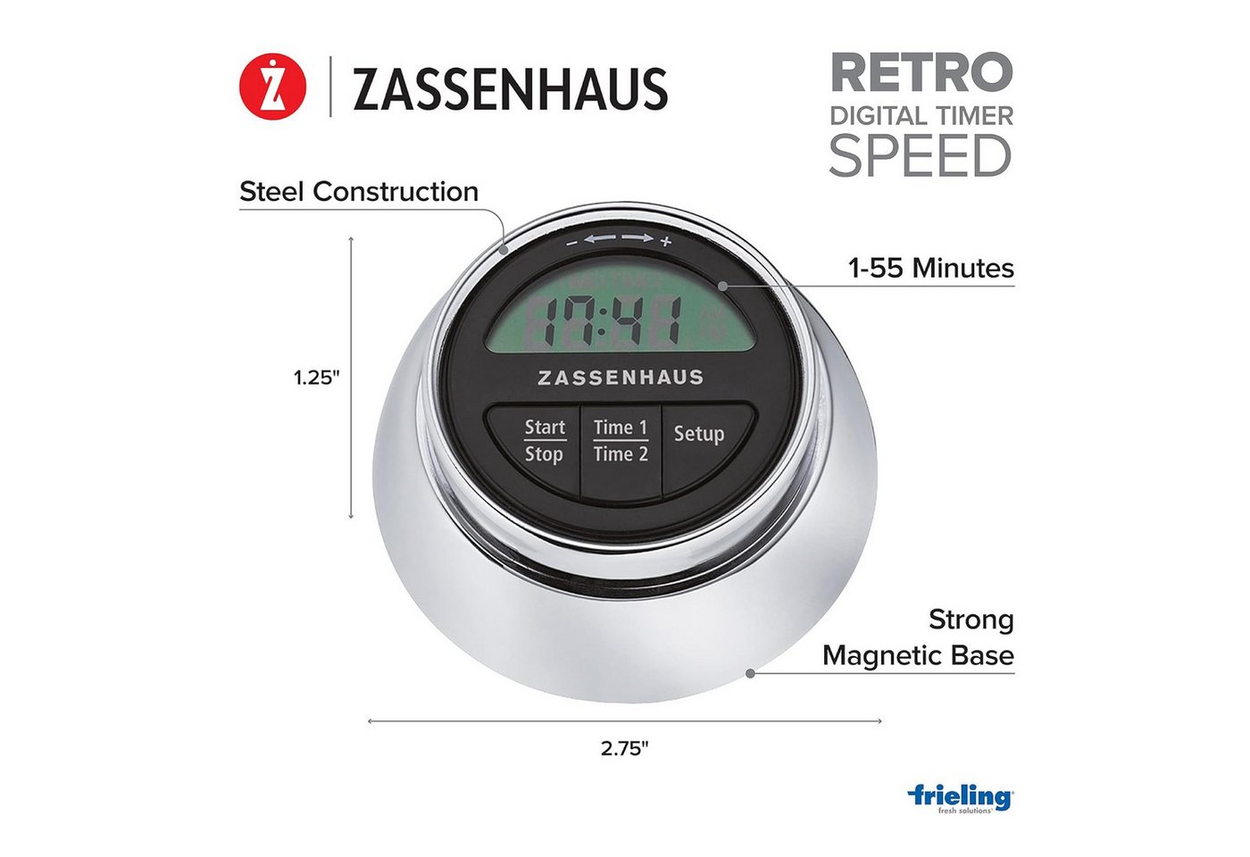 ZASSENHAUS Küchentimer Zassenhaus Digital Timer Speed Bild 2