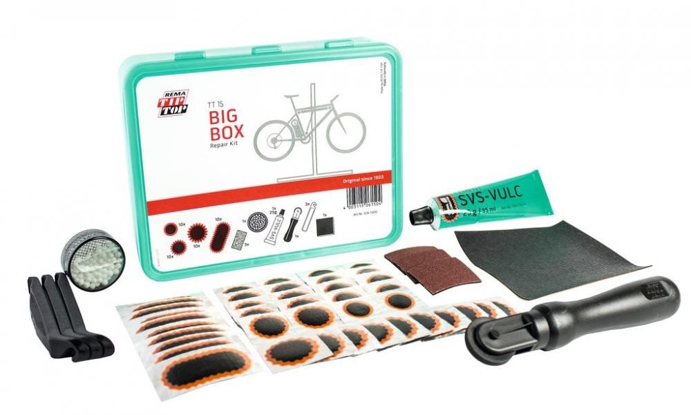 Rema Tip-Top Fahrradschlauch Rema Tip Top Reparatur-Sortiment TT15 Big Box Bild 2
