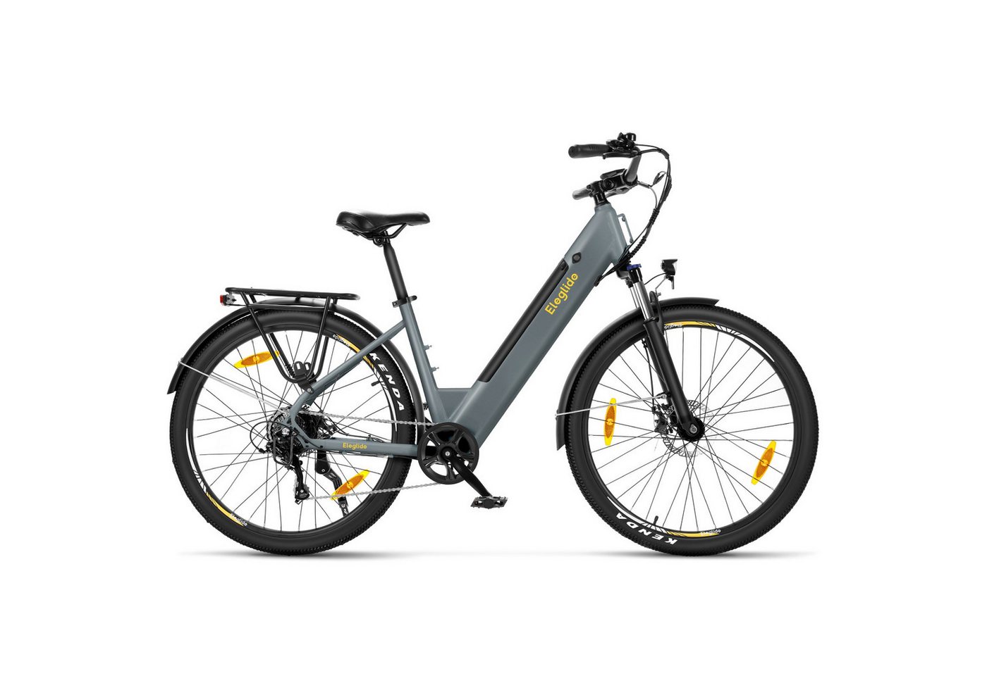 Eleglide E-Bike T1 ST Durchstieg 27,5 Zoll 36V 13Ah 250W E-Bike, 7 Gang Shimano, 468 Wh, 5 Stufen(12/15/18/21/25 km/h), 45N.M, bis zu 100 km Bild 5