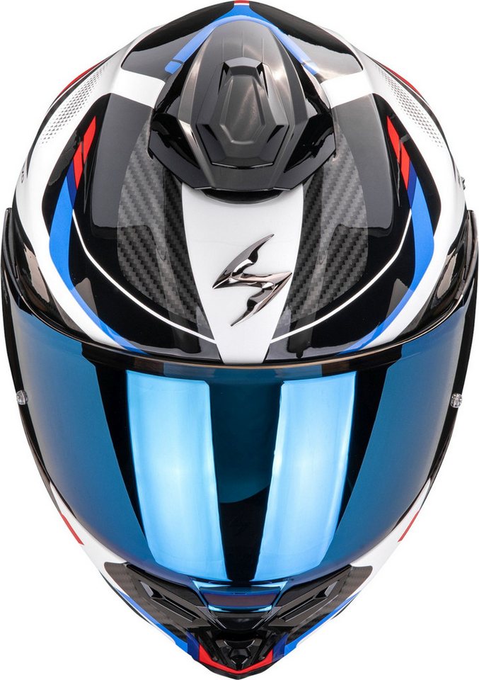 Scorpion Exo Motorradhelm Exo-1500 Air Sleek Helm, Notfallsystem-polsterung (eqrs),geeignet Für Brillenträger,pinloc Bild 3