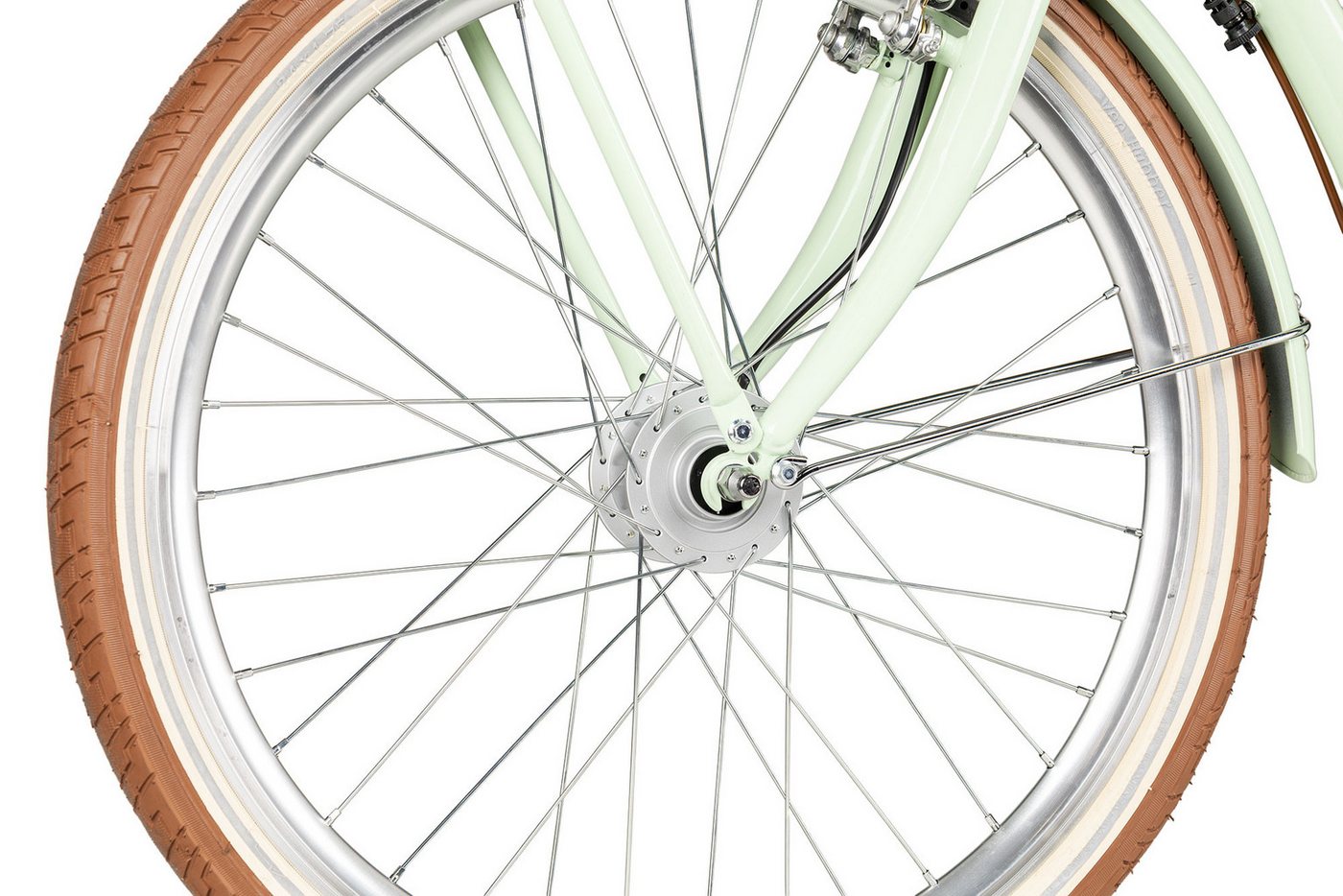 Maxim Kinderfahrrad Maxim La Vita 7 24, 7 Gang Shimano Tourney 7 Schaltwerk, Kettenschaltung, Straßenausstattung grün