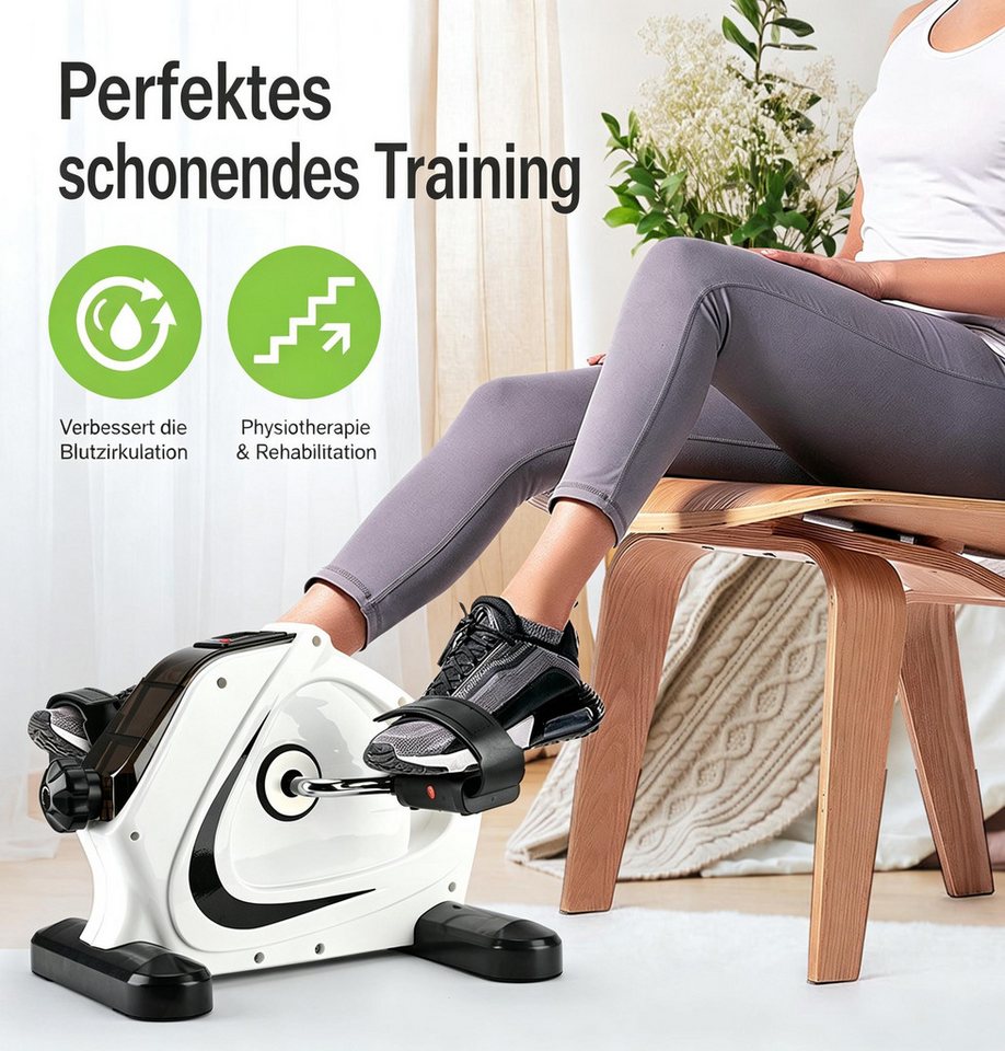 AIBISTAR Heimtrainer Mini Heimtrainer Hand- & Fußtraining, 120 kg, leise, Ideal für Physiotherapie & Rehabilitation Bild 4