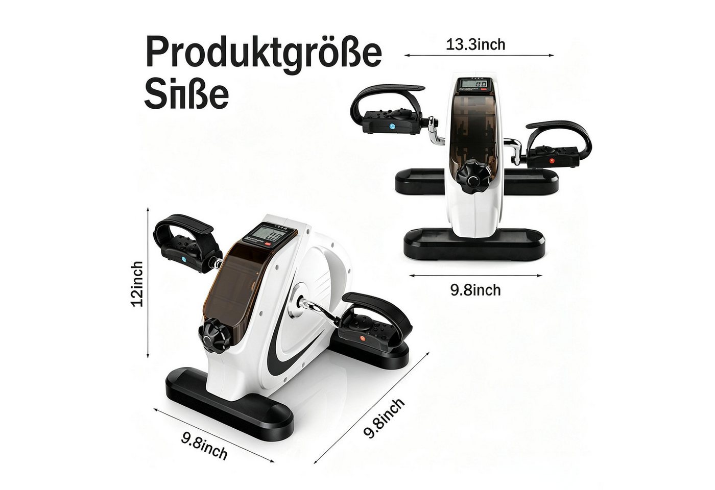 AIBISTAR Heimtrainer Mini Heimtrainer Hand- & Fußtraining, 120 kg, leise, Ideal für Physiotherapie & Rehabilitation Bild 5