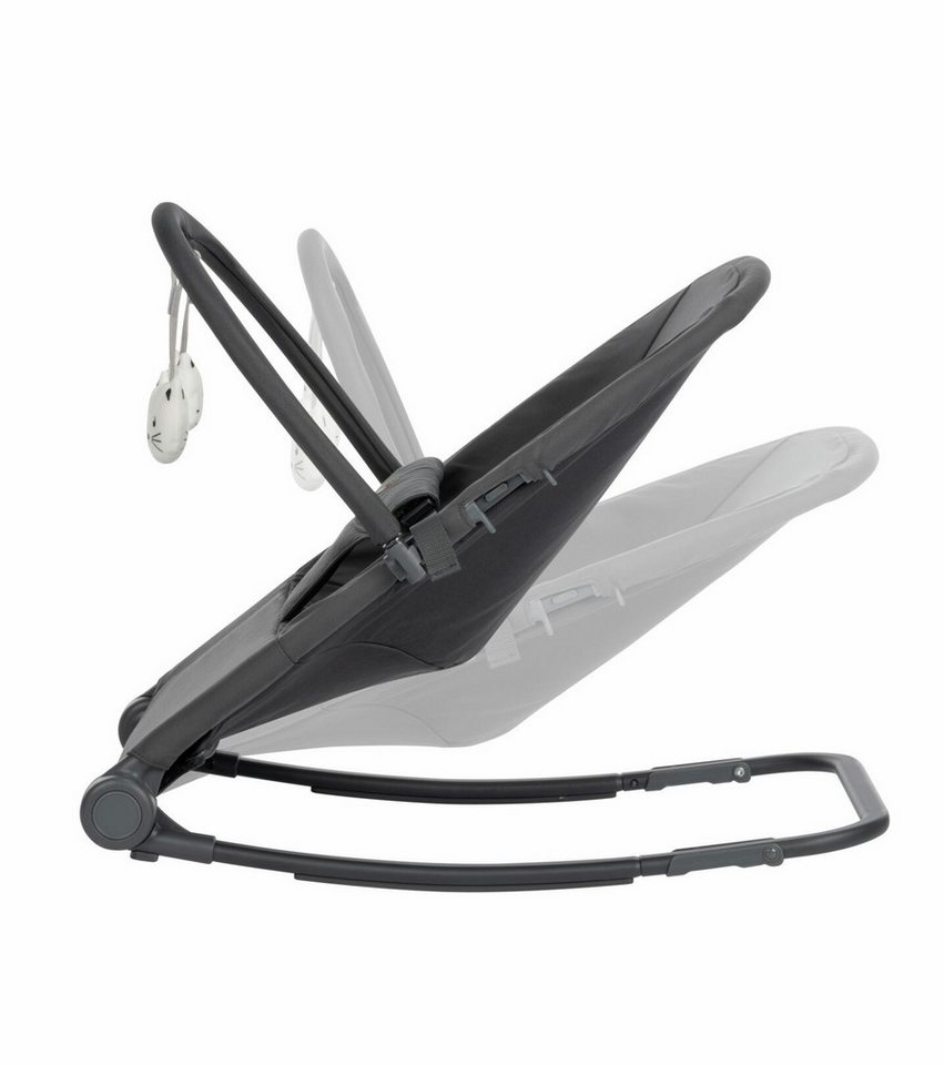 Bebeconfort Babywippe Bebeconfort Aster, Babywippe, 0–2 Jahre, leicht (2,7 kg), ultrakompakt, Leicht im Gewicht und ultraflach zusammenklappbar Verstellbare Rücke…